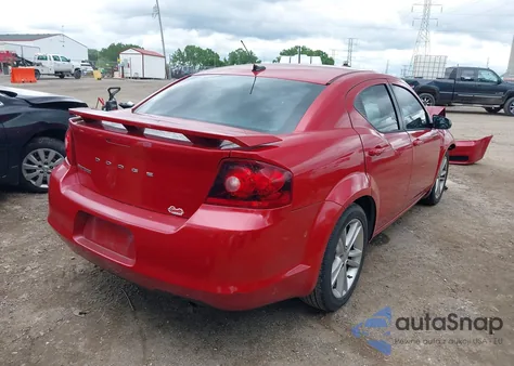 2014 Dodge Avenger Se из США, поврежденный, VIN 1C3CDZAB2EN167335